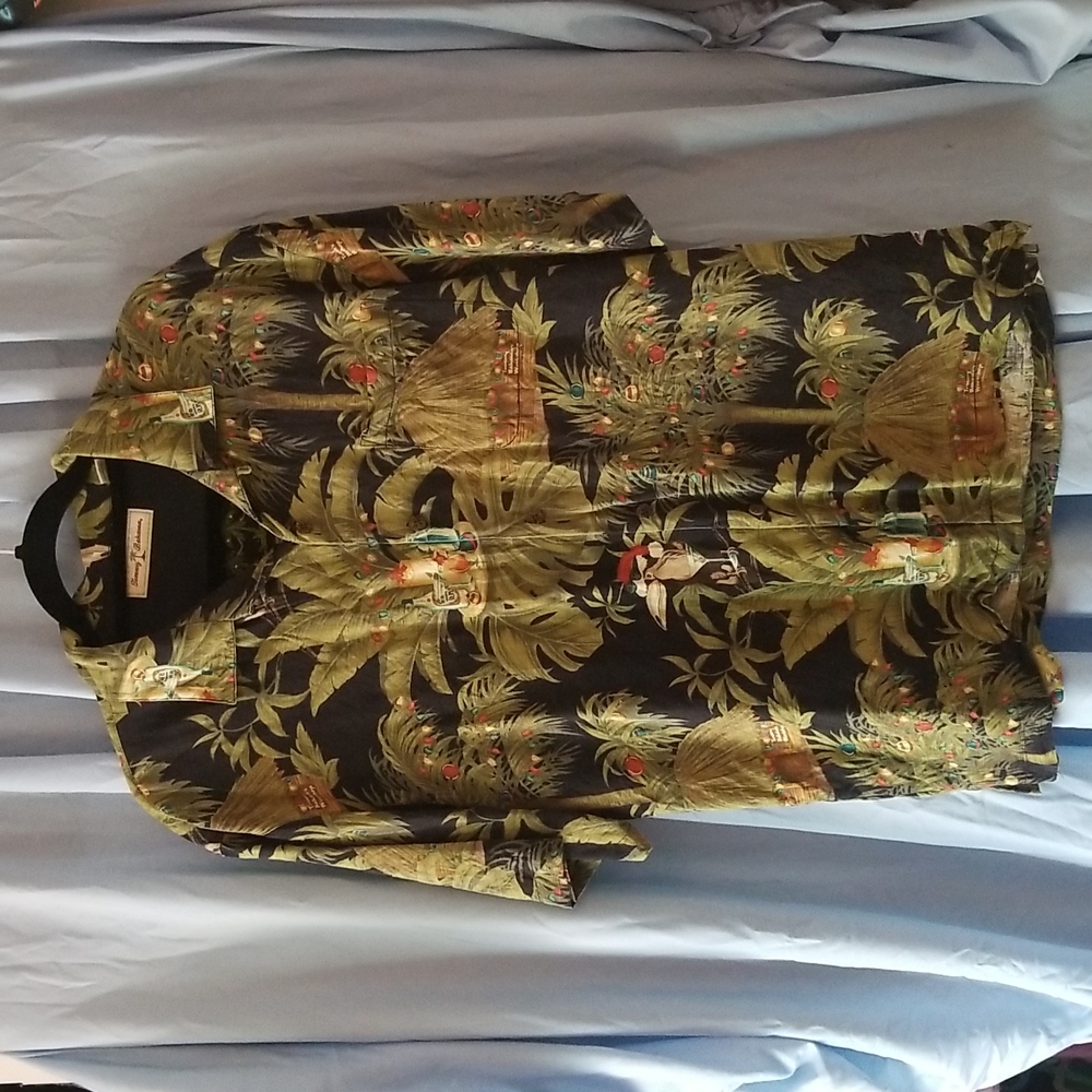 Tommy Bahama Christmas Hawaiian Shirt